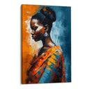 Quadro Stampa su Tela Bellezza africana - CupidoDesign