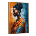 Quadro Stampa su Tela Bellezza africana - CupidoDesign