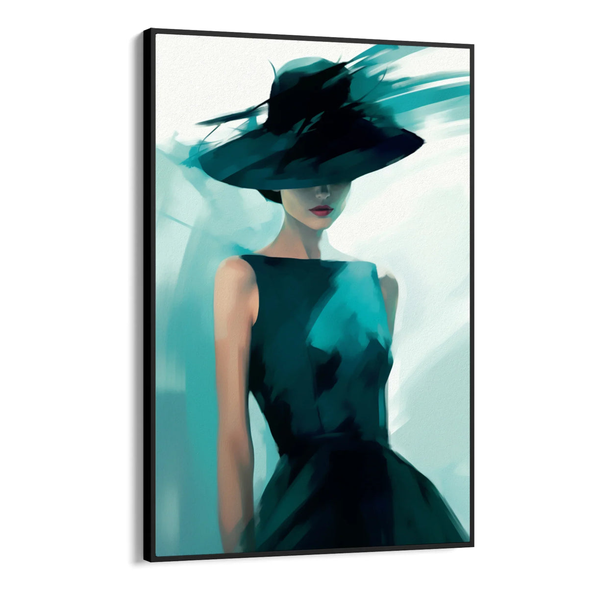 Quadro Stampa su Tela Bellezza nascosta - CupidoDesign