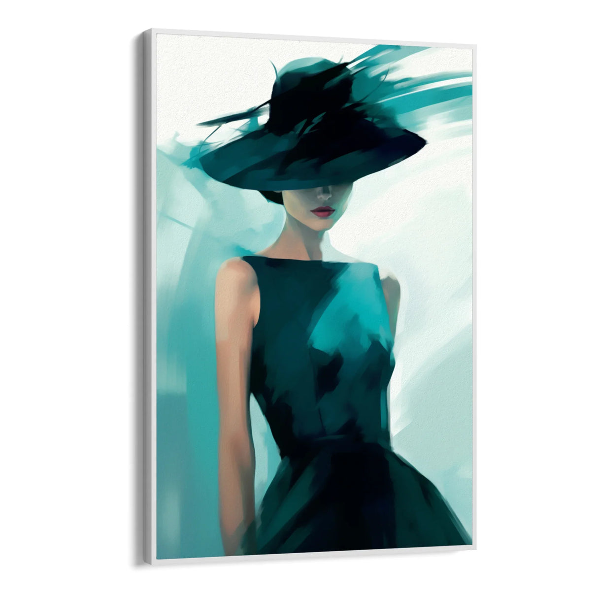 Quadro Stampa su Tela Bellezza nascosta - CupidoDesign