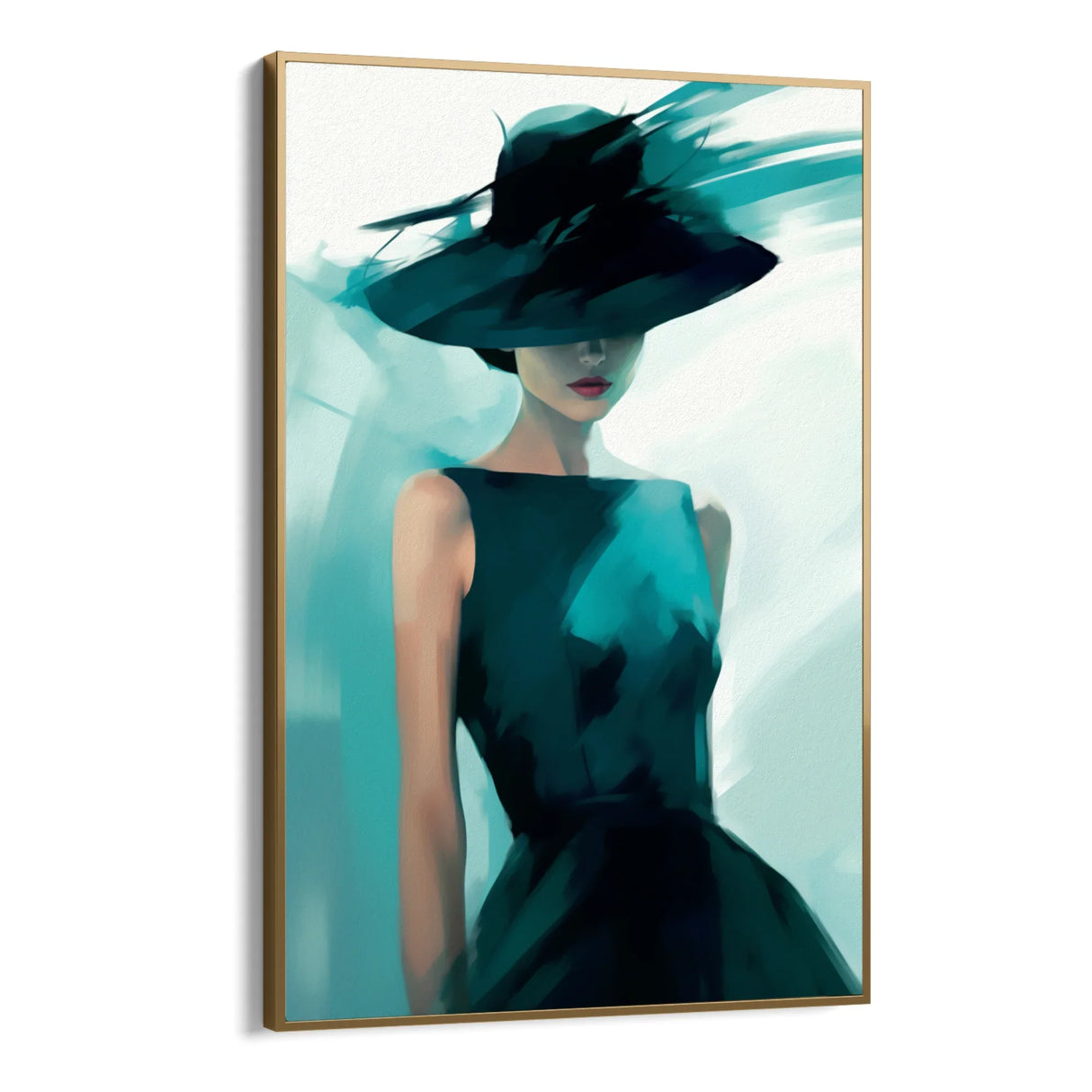 Quadro Stampa su Tela Bellezza nascosta - CupidoDesign