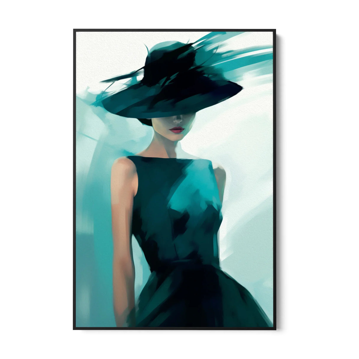 Quadro Stampa su Tela Bellezza nascosta - CupidoDesign