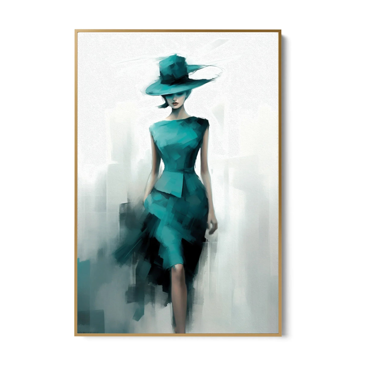 Quadro Stampa su Tela Bellezza nascosta - CupidoDesign