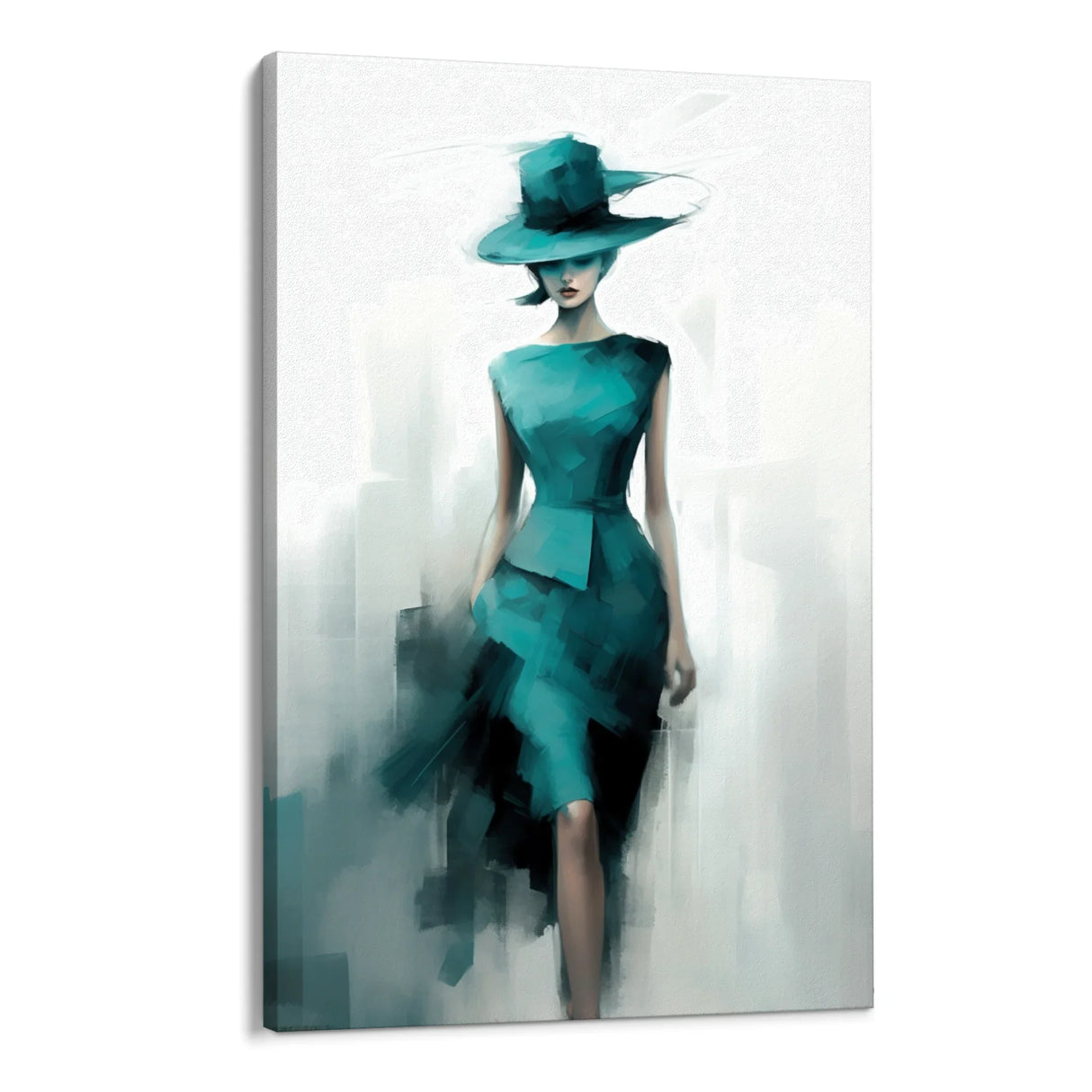 Quadro Stampa su Tela Bellezza nascosta - CupidoDesign