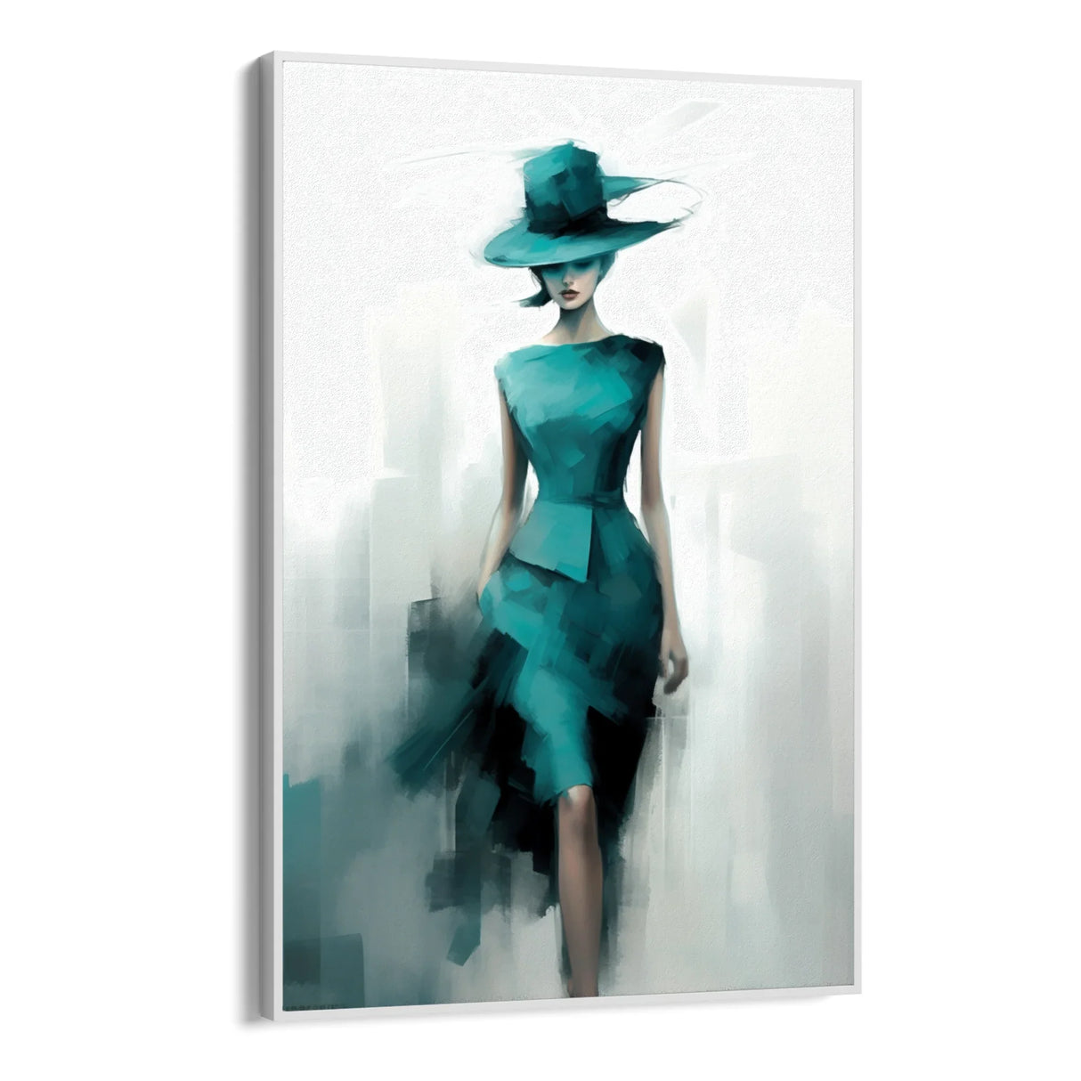 Quadro Stampa su Tela Bellezza nascosta - CupidoDesign