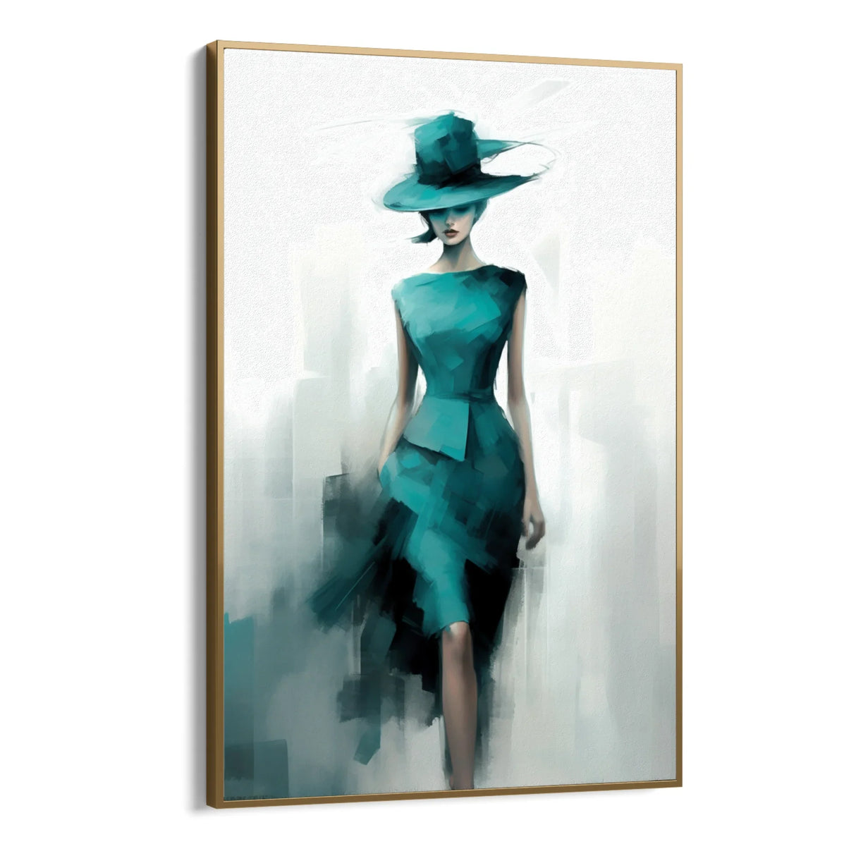Quadro Stampa su Tela Bellezza nascosta - CupidoDesign