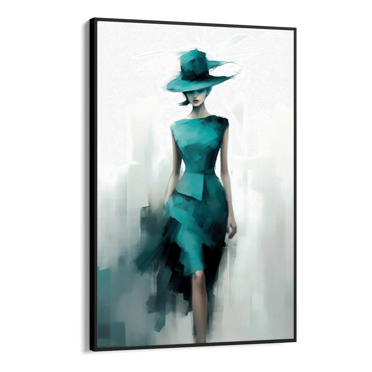 Quadro Stampa su Tela Bellezza nascosta - CupidoDesign