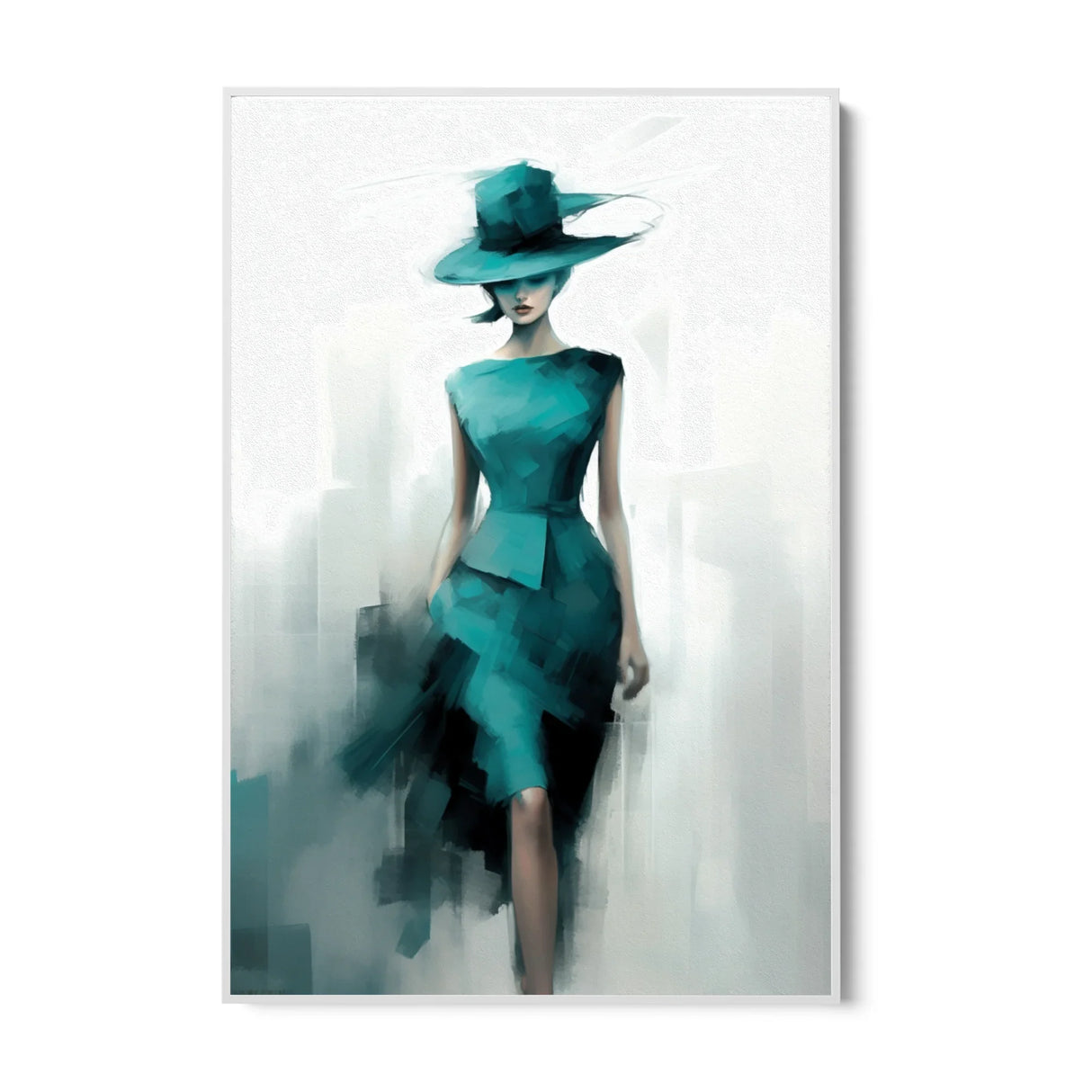 Quadro Stampa su Tela Bellezza nascosta - CupidoDesign
