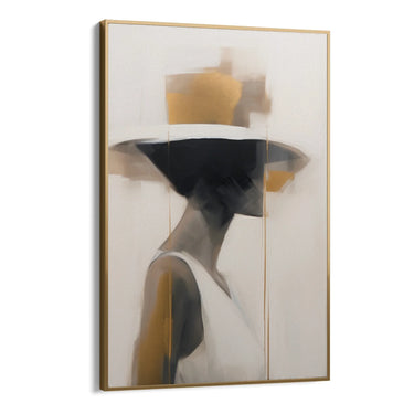 Quadro Stampa su Tela Bellezza silenziosa - CupidoDesign