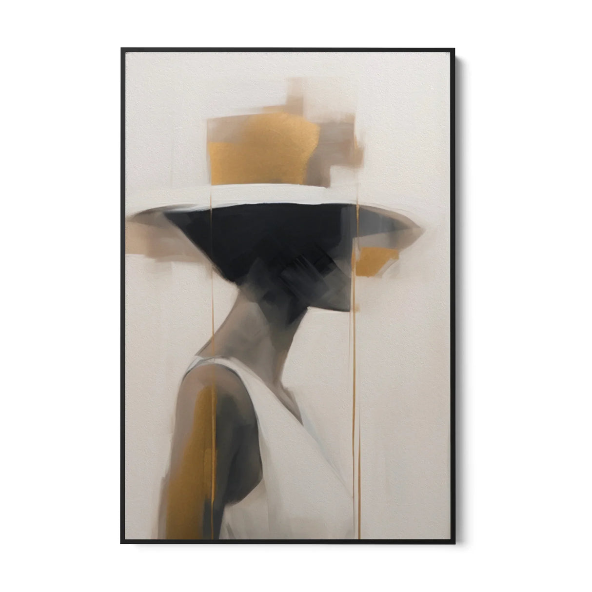 Quadro Stampa su Tela Bellezza silenziosa - CupidoDesign