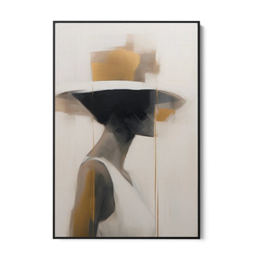 Quadro Stampa su Tela Bellezza silenziosa - CupidoDesign