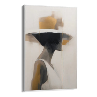 Quadro Stampa su Tela Bellezza silenziosa - CupidoDesign