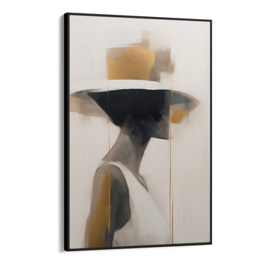 Quadro Stampa su Tela Bellezza silenziosa - CupidoDesign