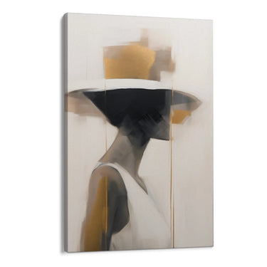 Quadro Stampa su Tela Bellezza silenziosa - CupidoDesign