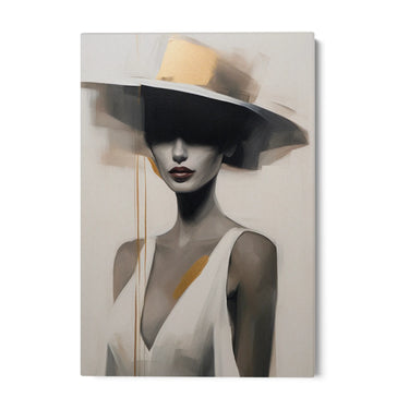 Quadro Stampa su Tela Bellezza silenziosa - CupidoDesign