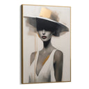 Quadro Stampa su Tela Bellezza silenziosa - CupidoDesign
