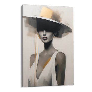 Quadro Stampa su Tela Bellezza silenziosa - CupidoDesign
