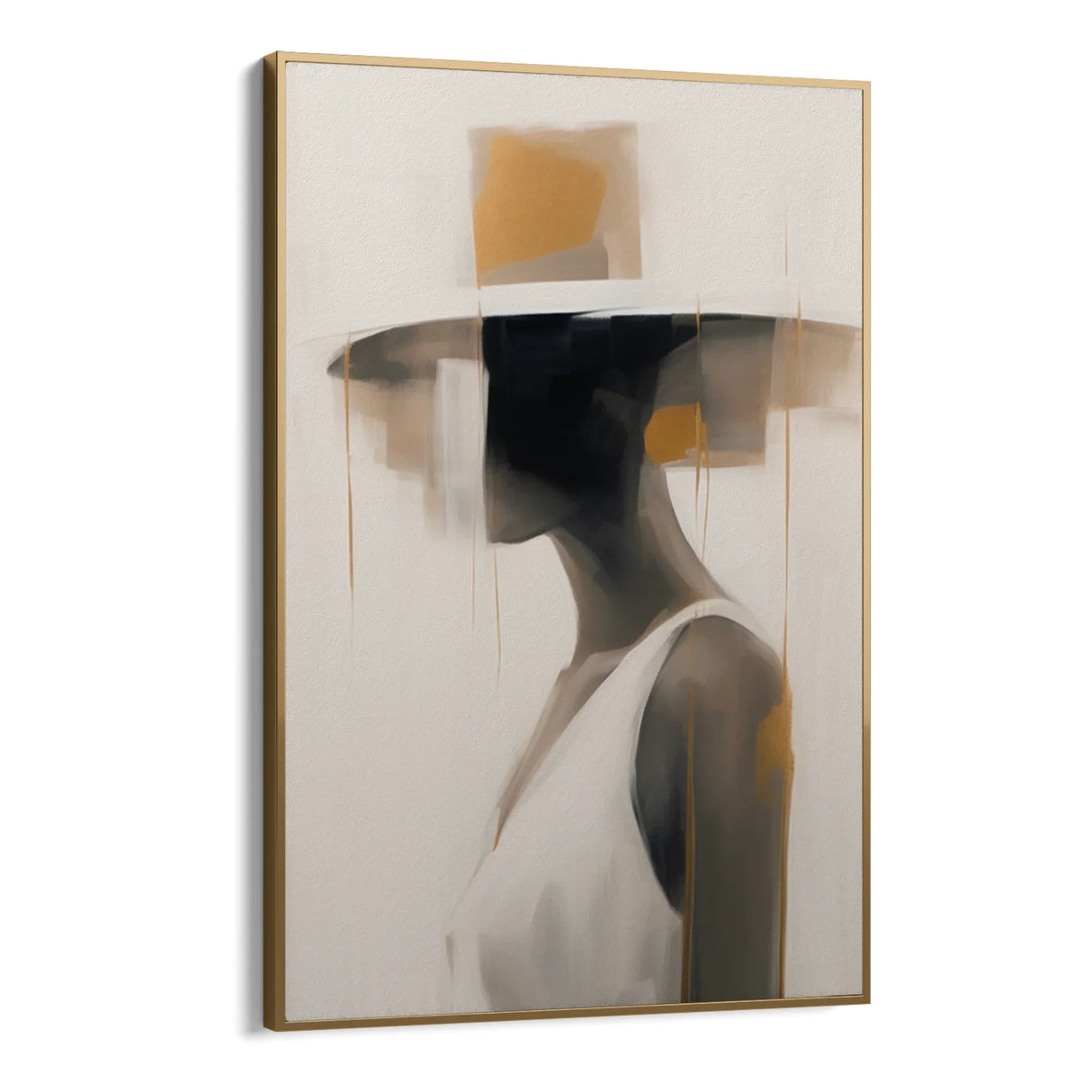 Quadro Stampa su Tela Bellezza silenziosa - CupidoDesign