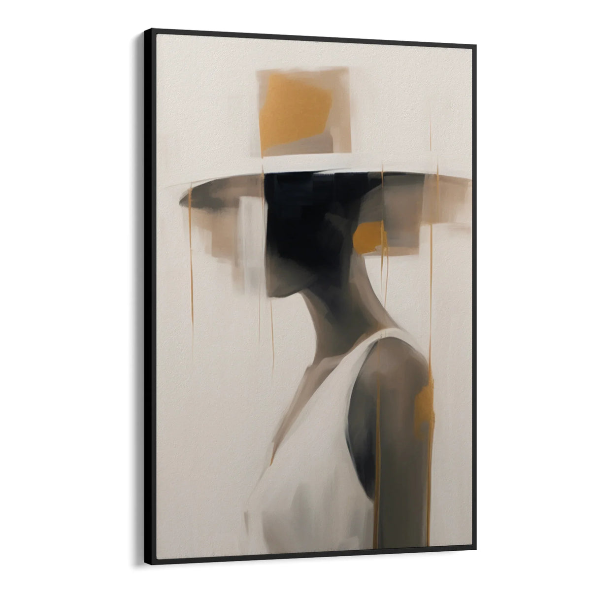 Quadro Stampa su Tela Bellezza silenziosa - CupidoDesign