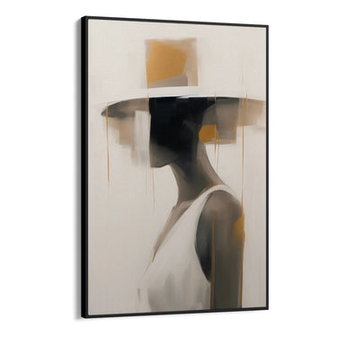 Quadro Stampa su Tela Bellezza silenziosa - CupidoDesign
