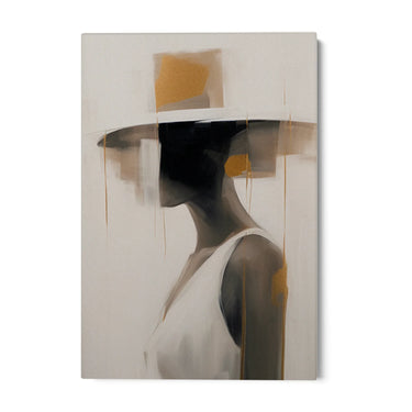 Quadro Stampa su Tela Bellezza silenziosa - CupidoDesign