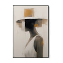 Quadro Stampa su Tela Bellezza silenziosa - CupidoDesign