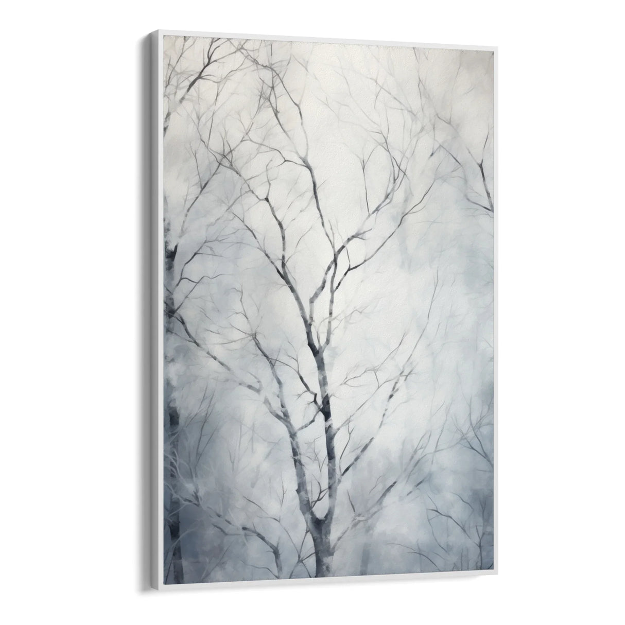 Quadro Stampa su Tela Betulle d'inverno - CupidoDesign