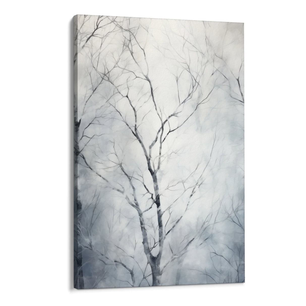 Quadro Stampa su Tela Betulle d'inverno - CupidoDesign