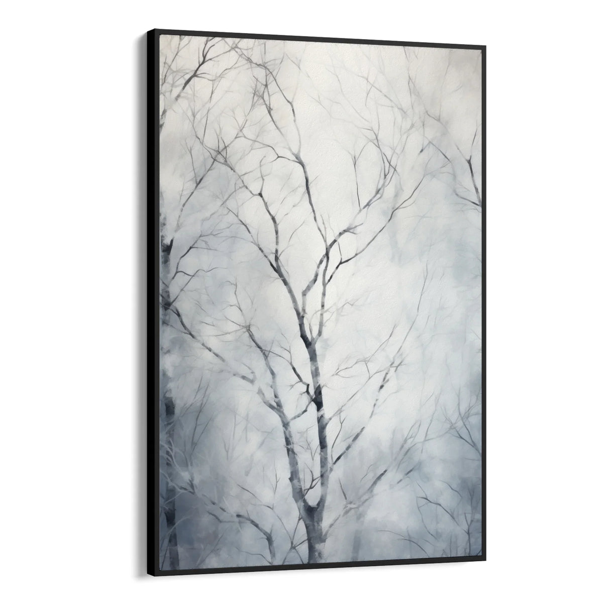 Quadro Stampa su Tela Betulle d'inverno - CupidoDesign