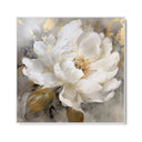 Quadro Stampa su Tela Bianca Peonia - CupidoDesign