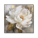 Quadro Stampa su Tela Bianca Peonia - CupidoDesign