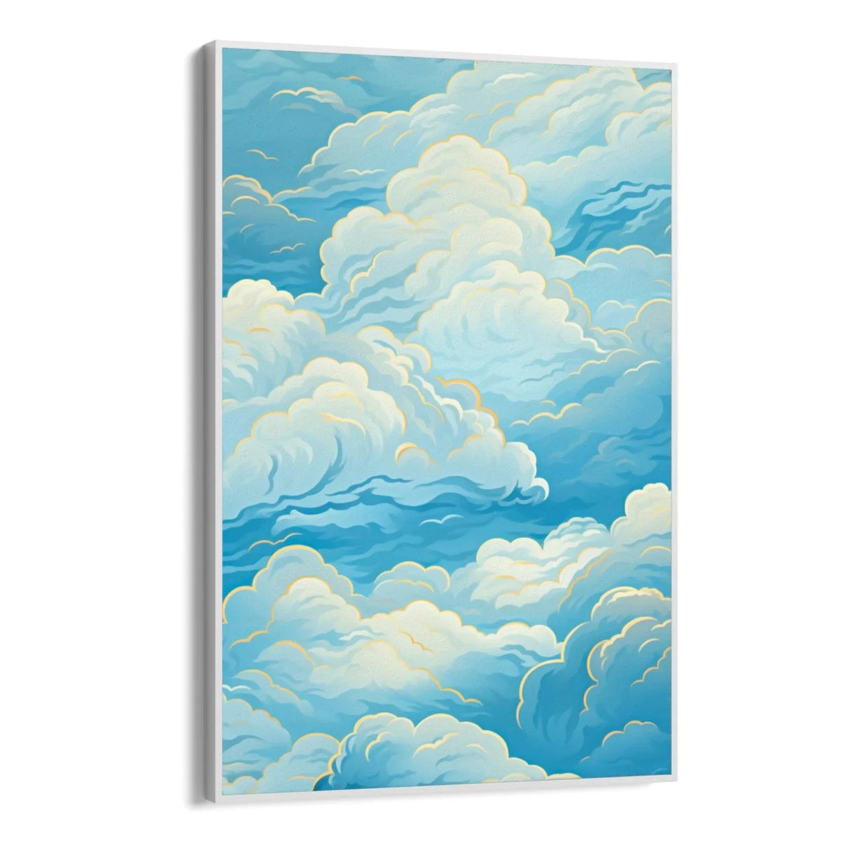 Quadro Stampa su Tela Bianco Infinito - CupidoDesign