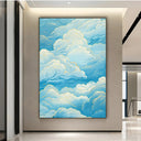Quadro Stampa su Tela Bianco Infinito - CupidoDesign