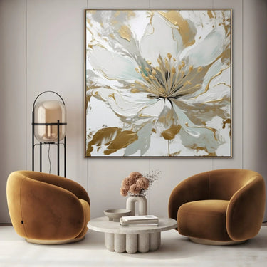 Quadro Stampa su Tela Bianco Luminoso - CupidoDesign