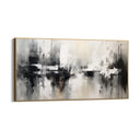 Quadro Stampa su Tela Bianco&Nero Astratto - CupidoDesign