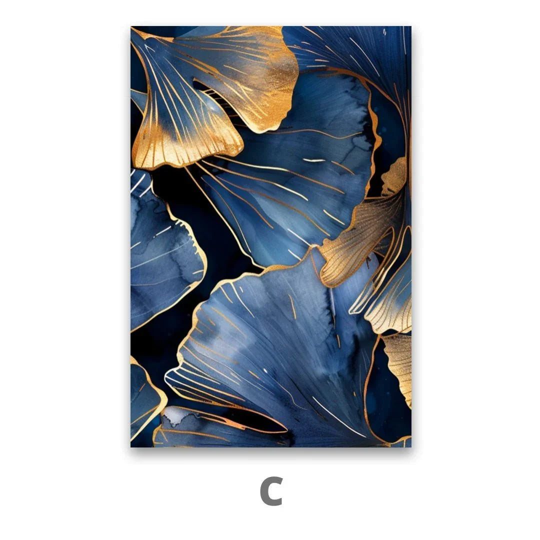 Quadro Stampa su Tela Blu Etereo - CupidoDesign