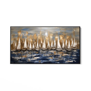 Quadro Stampa su Tela Blu Mare - CupidoDesign