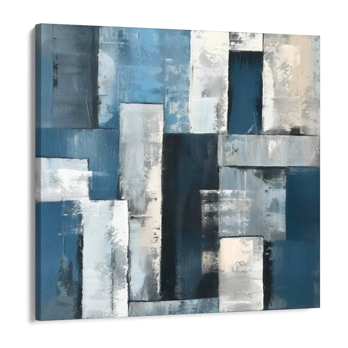 Quadro Stampa su Tela Blu Profondo - CupidoDesign