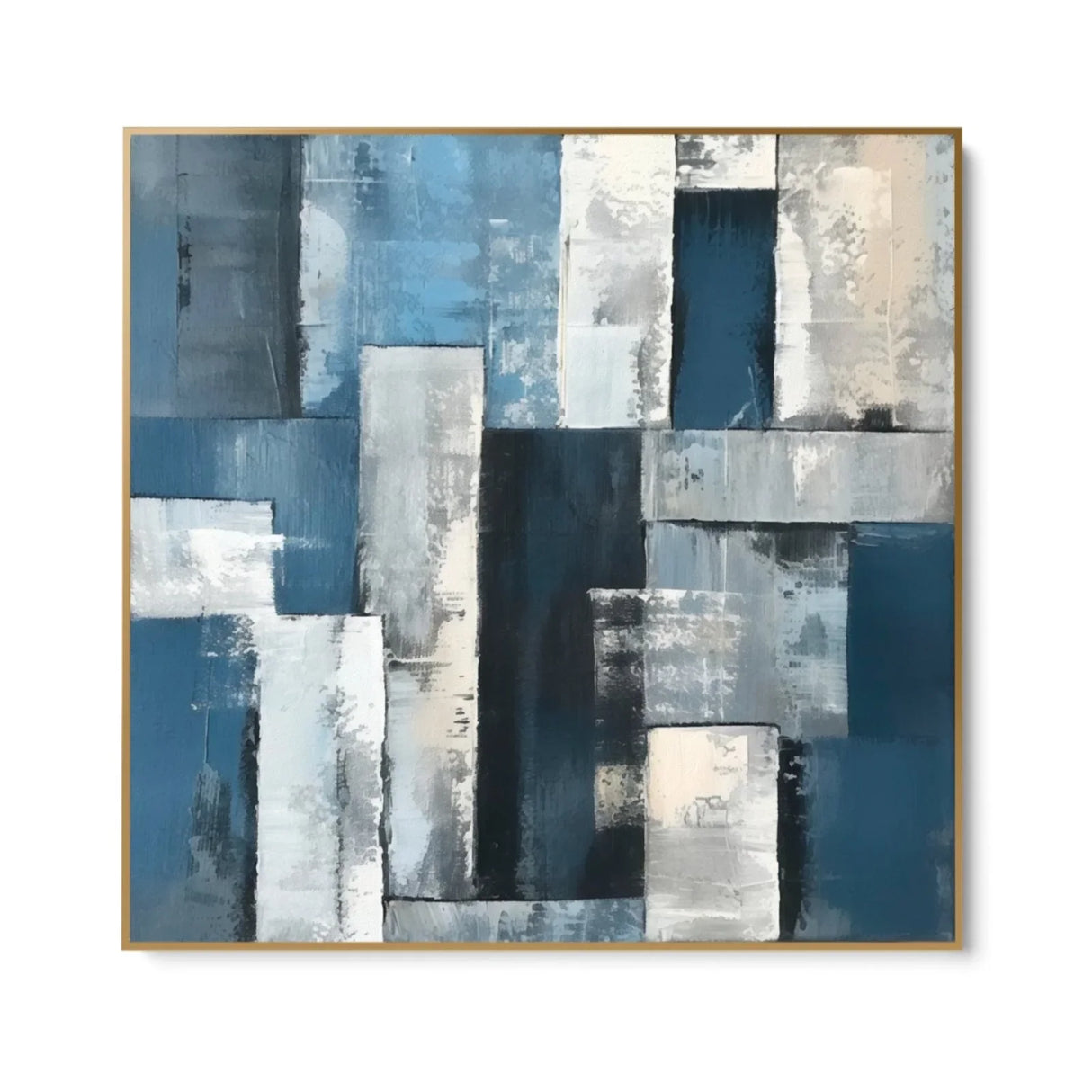 Quadro Stampa su Tela Blu Profondo - CupidoDesign