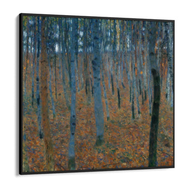 Quadro Stampa su Tela Bosco di betulle - Gustav klimt - CupidoDesign