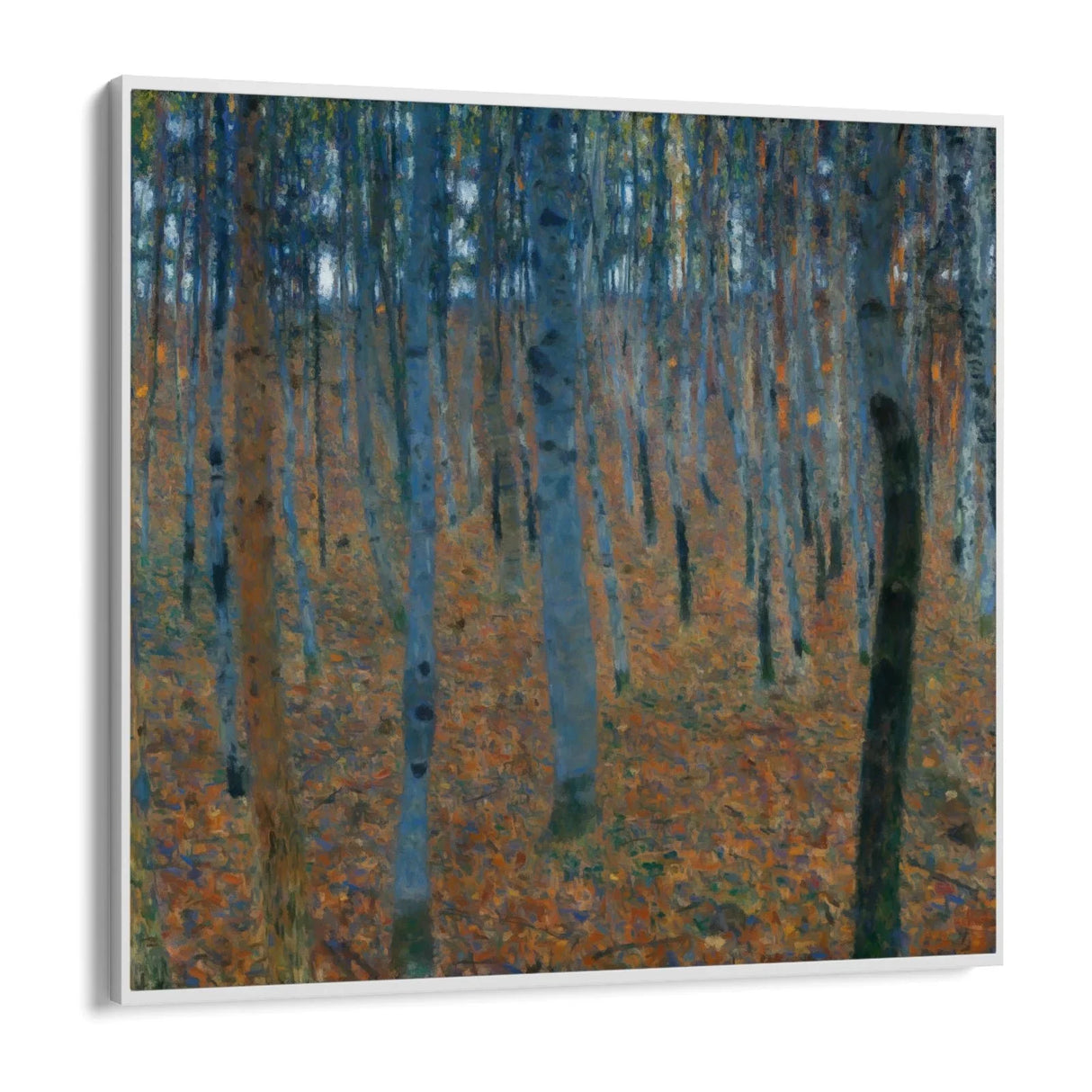 Quadro Stampa su Tela Bosco di betulle - Gustav klimt - CupidoDesign