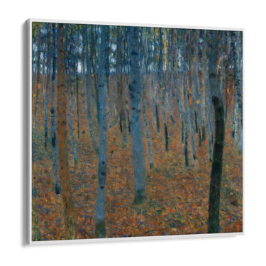 Quadro Stampa su Tela Bosco di betulle - Gustav klimt - CupidoDesign