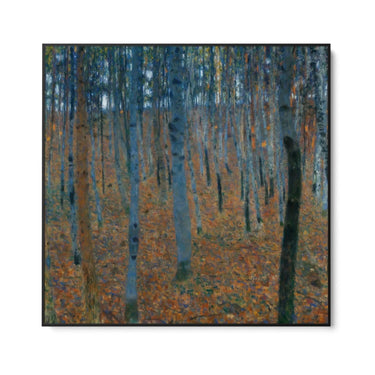 Quadro Stampa su Tela Bosco di betulle - Gustav klimt - CupidoDesign