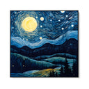 Quadro Stampa su Tela Bosco sotte le stelle - CupidoDesign