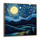 Quadro Stampa su Tela Bosco sotte le stelle - CupidoDesign