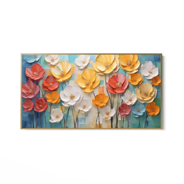 Quadro Stampa su Tela Bouquet di Luce - CupidoDesign