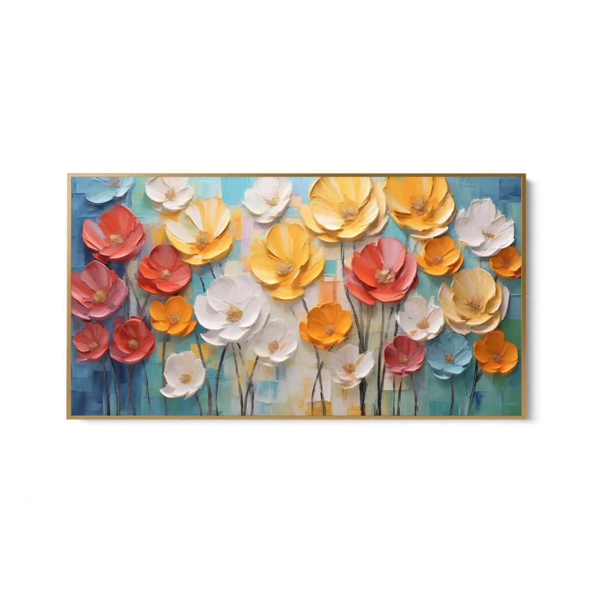 Quadro Stampa su Tela Bouquet di Luce - CupidoDesign