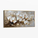 Quadro Stampa su Tela Bouquet di bianco - CupidoDesign