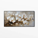 Quadro Stampa su Tela Bouquet di bianco - CupidoDesign