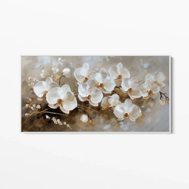 Quadro Stampa su Tela Bouquet di bianco - CupidoDesign